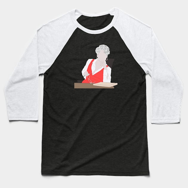 Miranda Priestly - The Devil Wears Prada Baseball T-Shirt by LiLian-Kaff